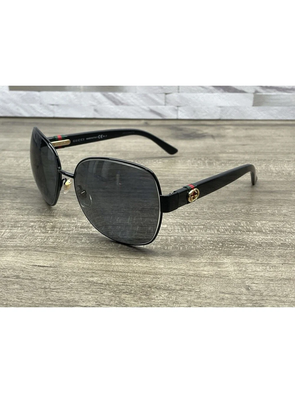 Women’s Gucci Sunglasses GG4242/S Black Luxury Italy FRAMES ONLY 59[]16-130